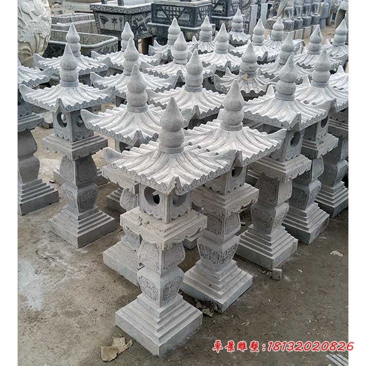 大理石灯，小区石灯 