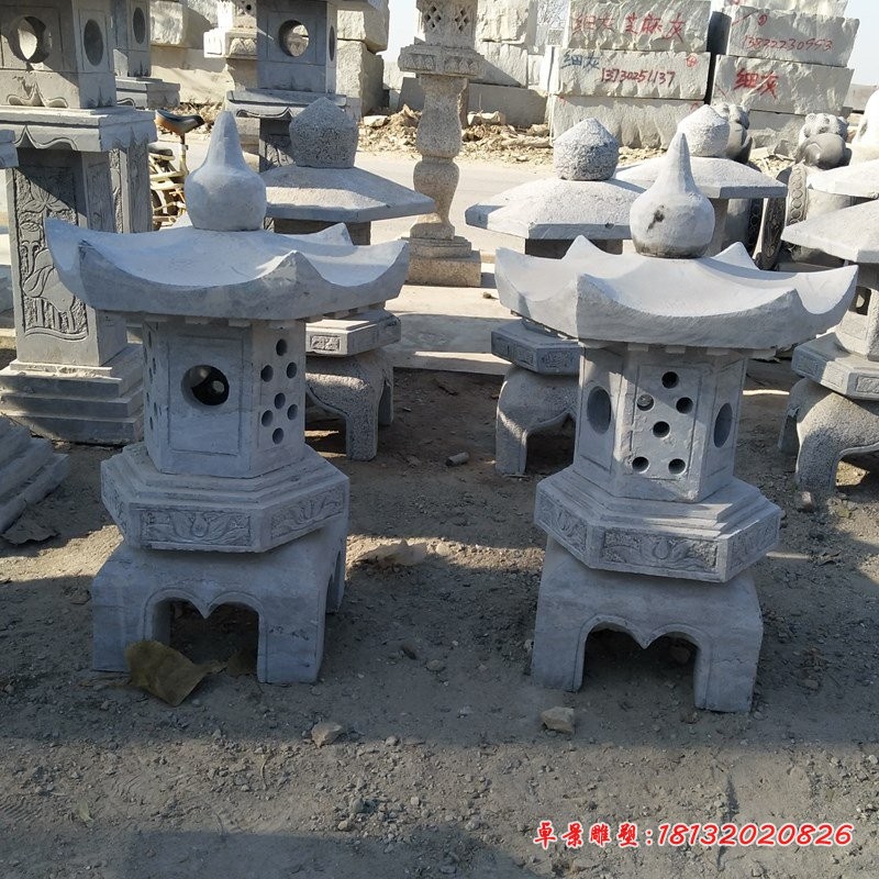 大理石公园灯 石雕照明灯 