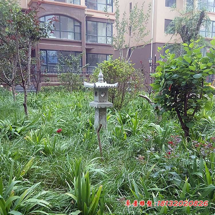 大理石公园灯 石雕照明灯