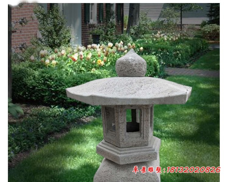 大理石宫灯 公园石灯笼 (2)