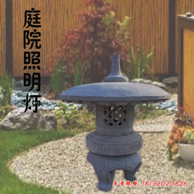 大理石宫灯 公园石灯笼 (3)