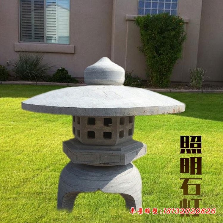 大理石宫灯公园石灯 (2)