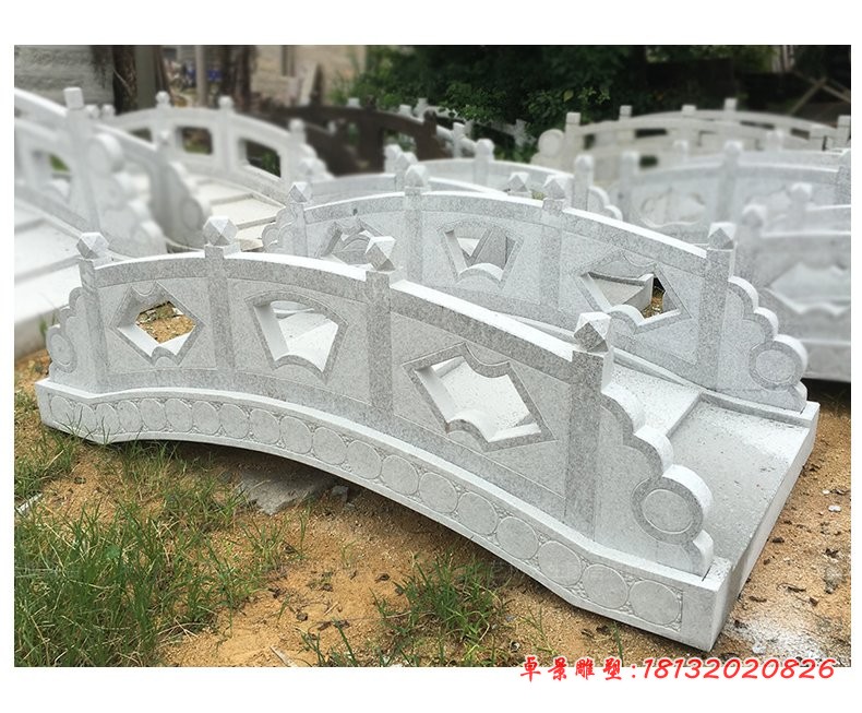 大理石栏板，园林景观石雕