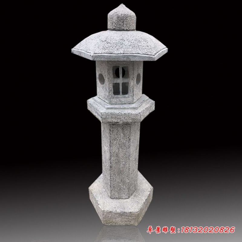 仿古石灯 公园照明石雕灯 (6)