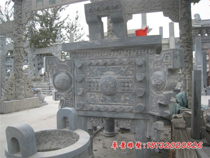 鼎盛千秋雕塑企业石雕鼎