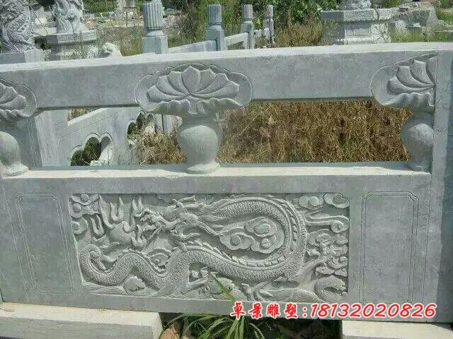 防护栏板石雕青石栏板雕塑 (3)