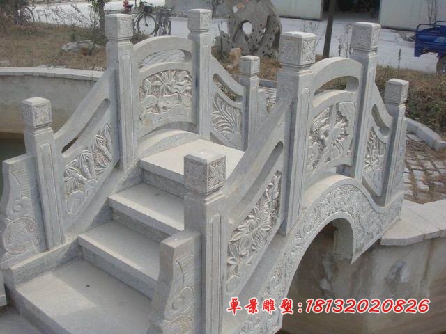 公园石雕桥大理石小桥雕塑