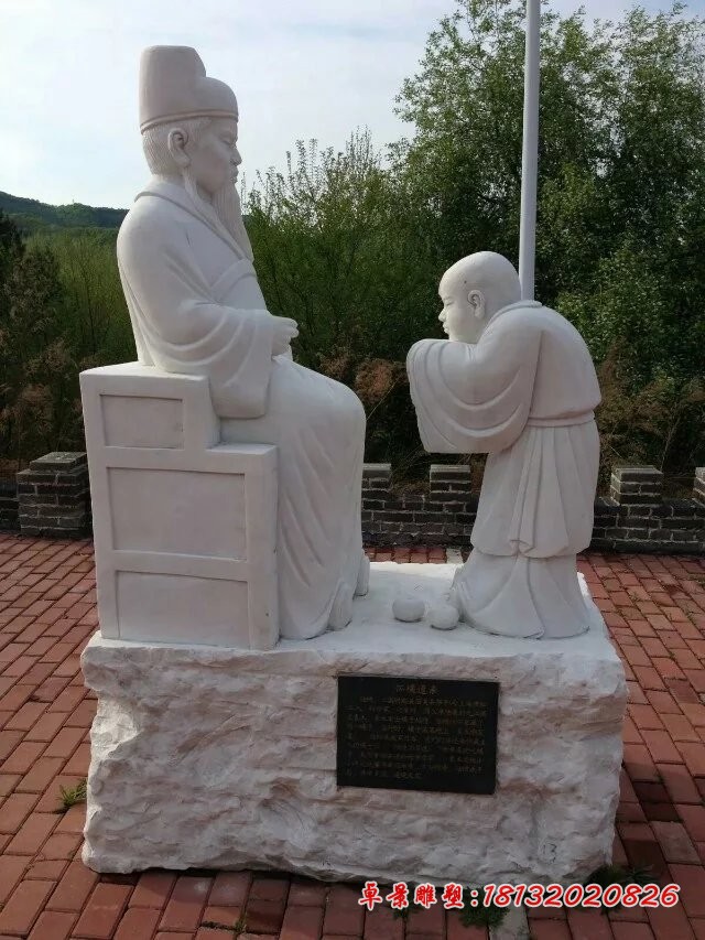 汉白玉二十四孝雕塑景区景观石雕 (7)