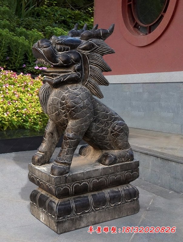 麒麟石雕，园林景观石雕