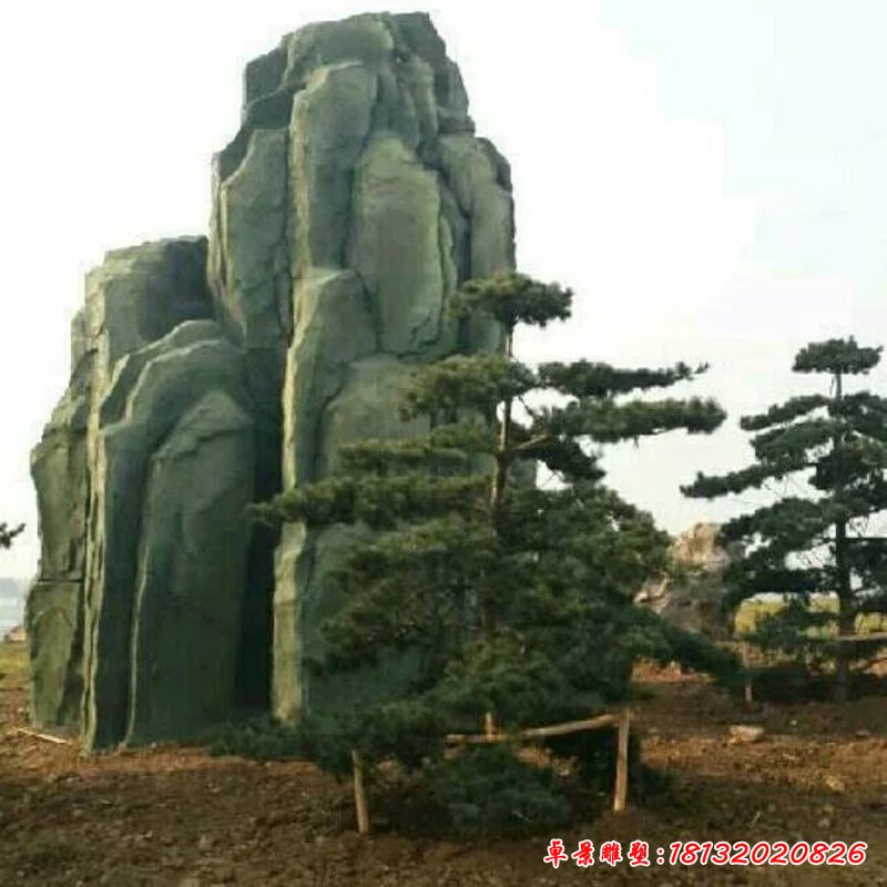 假山石雕，景观石雕 (3)