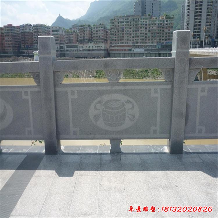 青石户外栏板雕塑