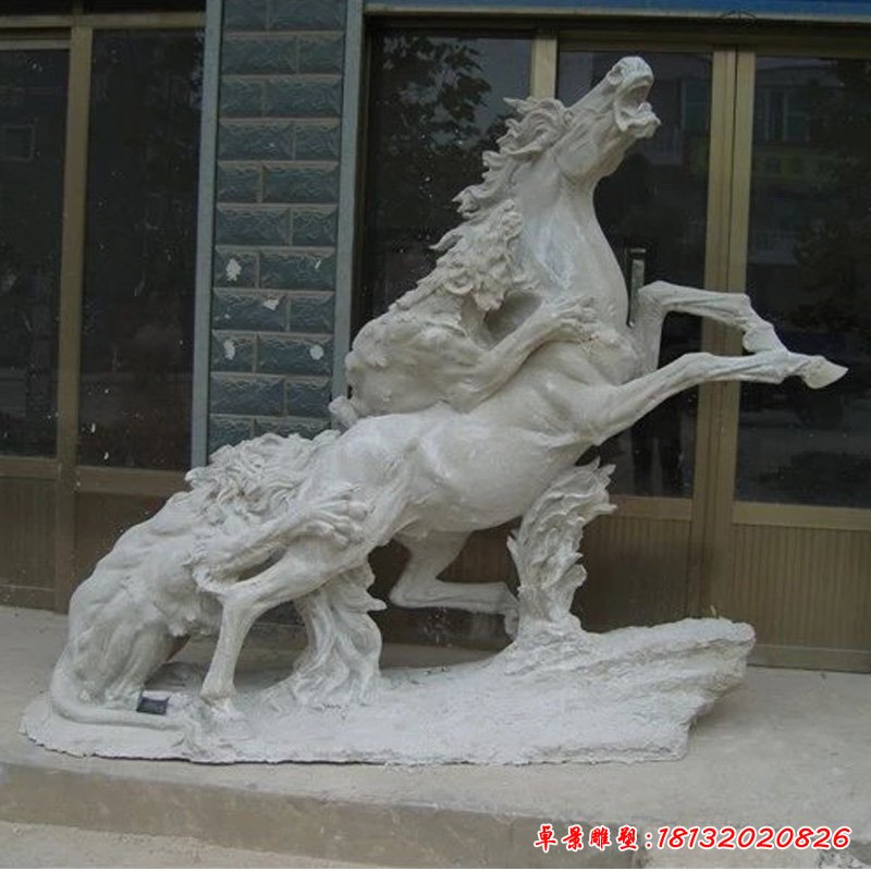 大理石生肖马雕塑 (81)