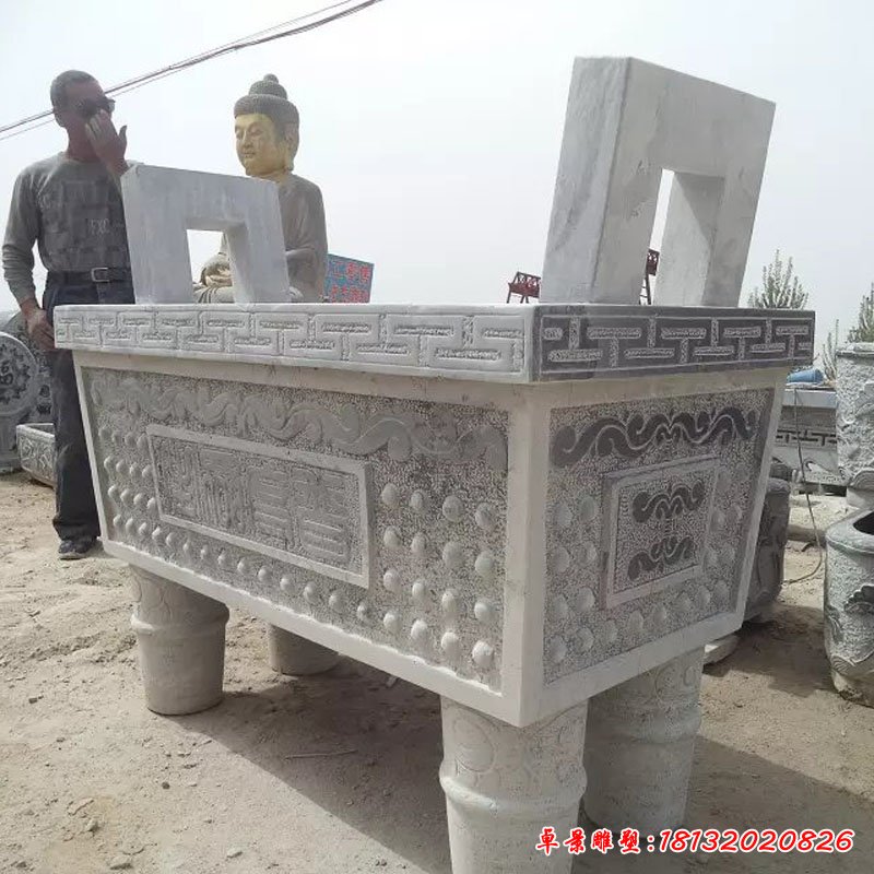 方形香炉石雕 (32)