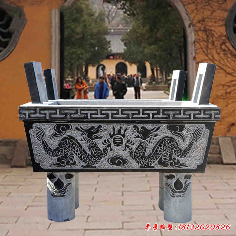 方形香炉石雕 (115)