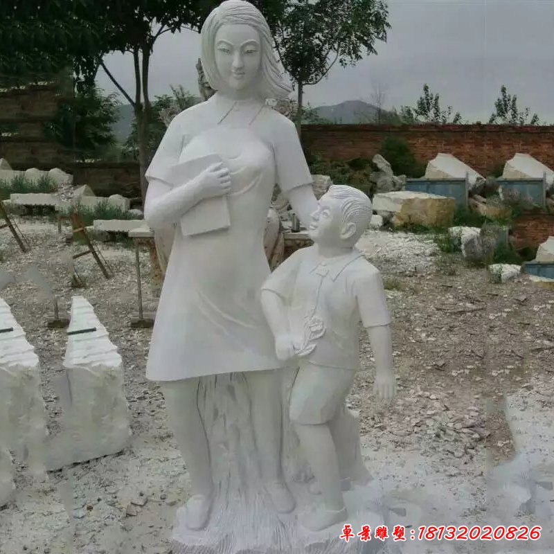 人物石雕，校园人物石雕