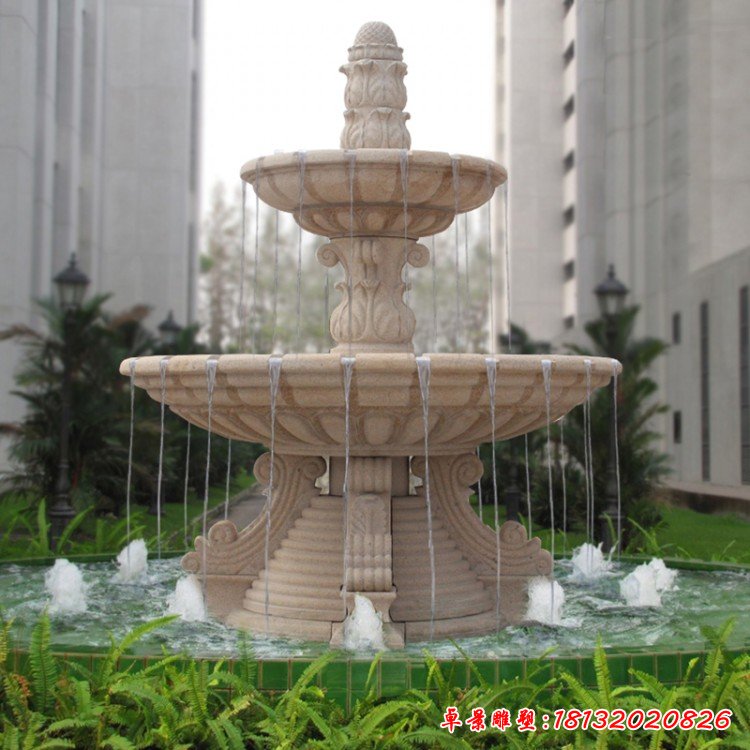 大理石喷泉 (32)