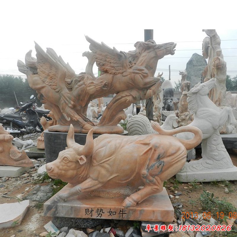 华尔街石雕牛 (14)