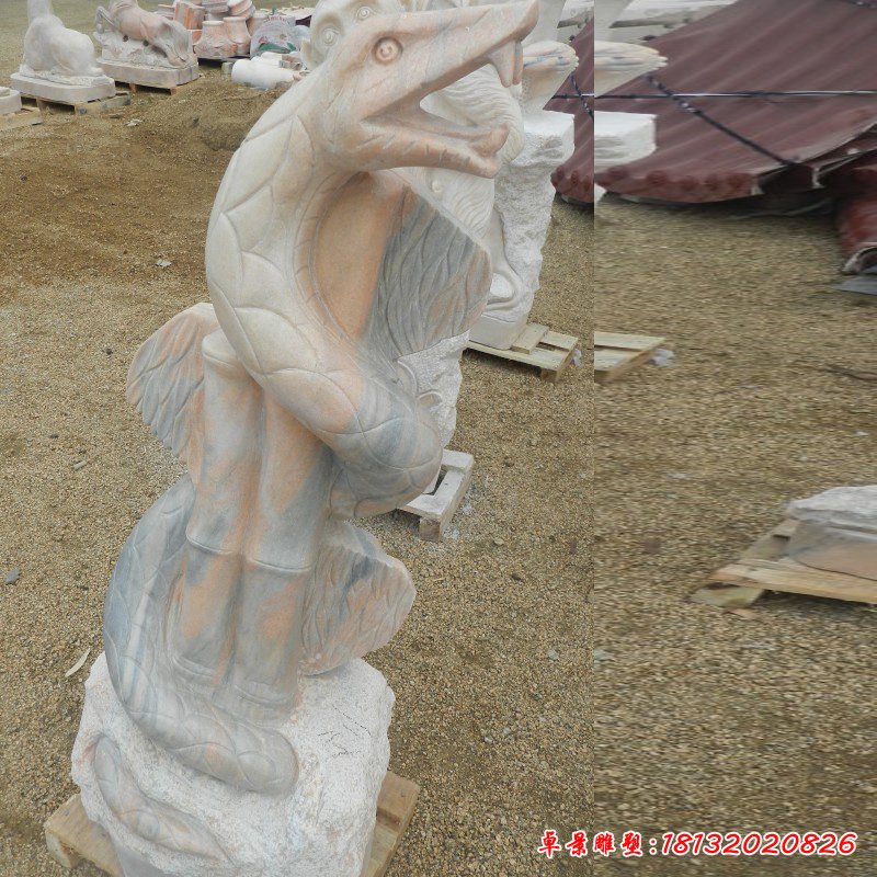 生肖蛇石雕 (21)