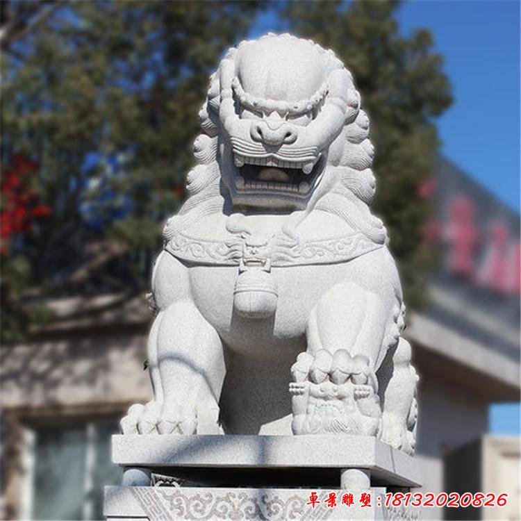 大理石狮子雕塑 (86)