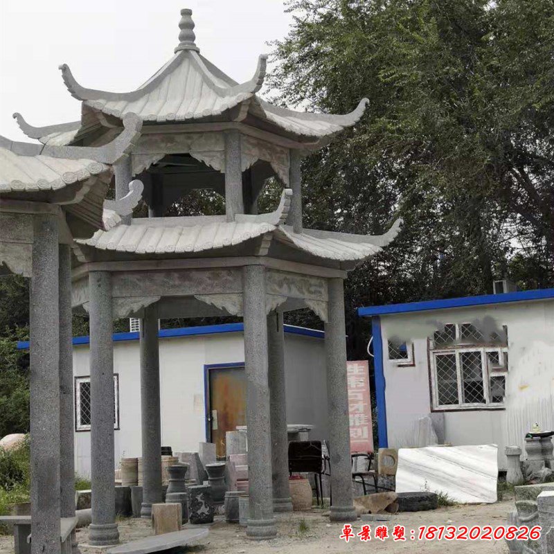 双层石凉亭 (292)