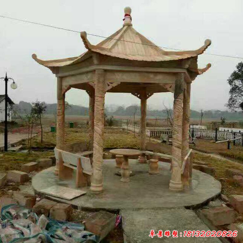 单层石凉亭 (137)