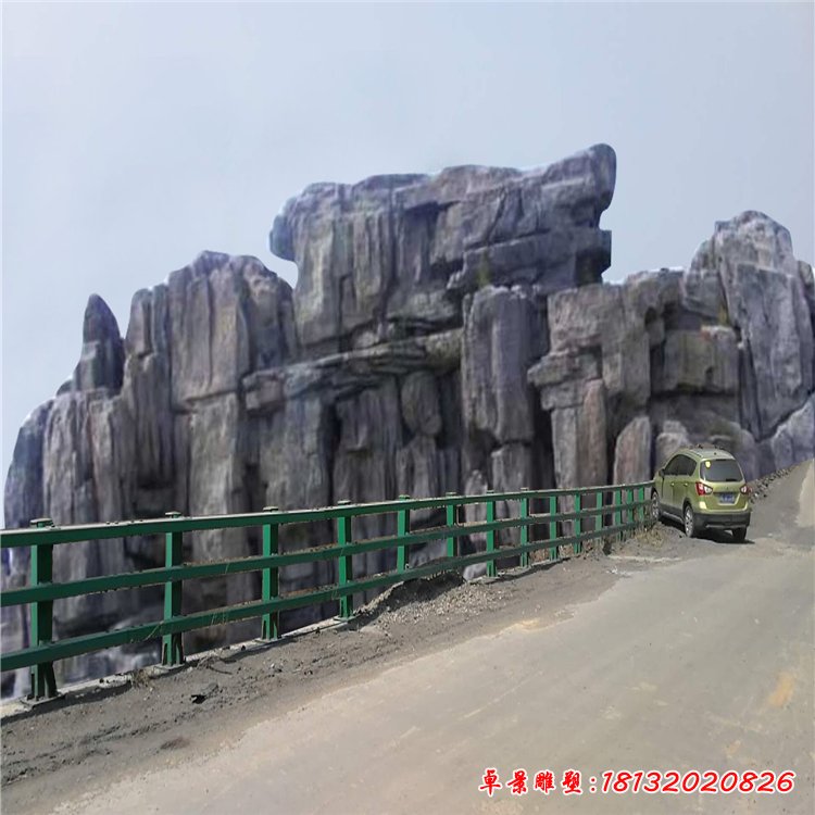 大理石假山雕塑 (2)