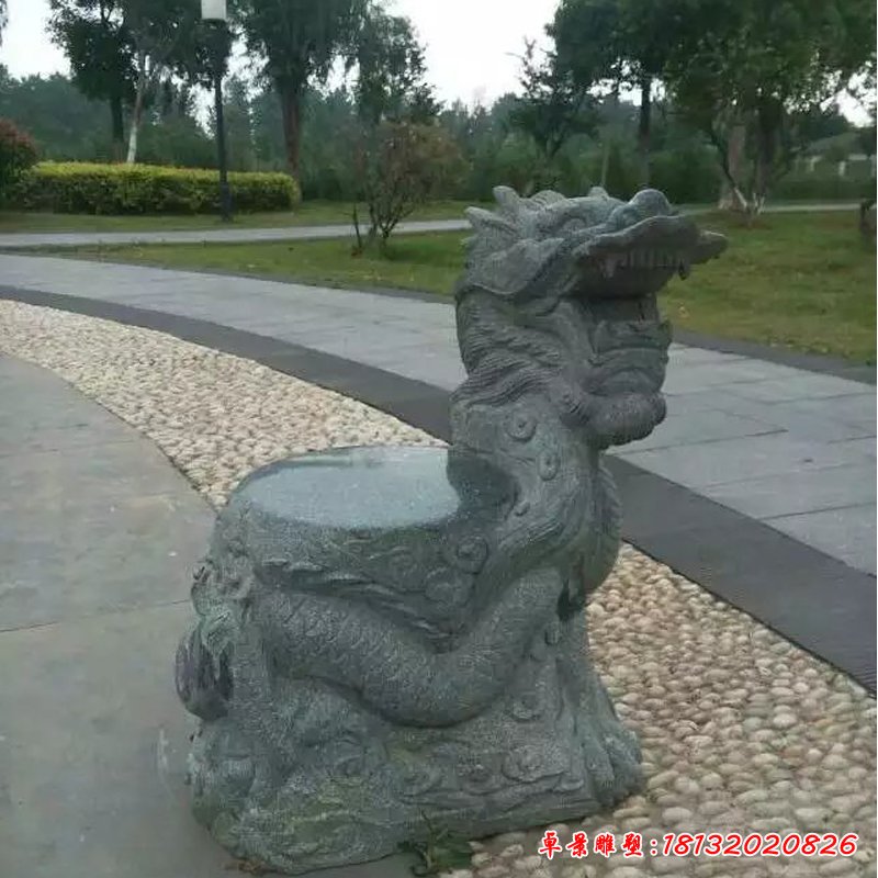 大理石生肖龙雕塑 (17)