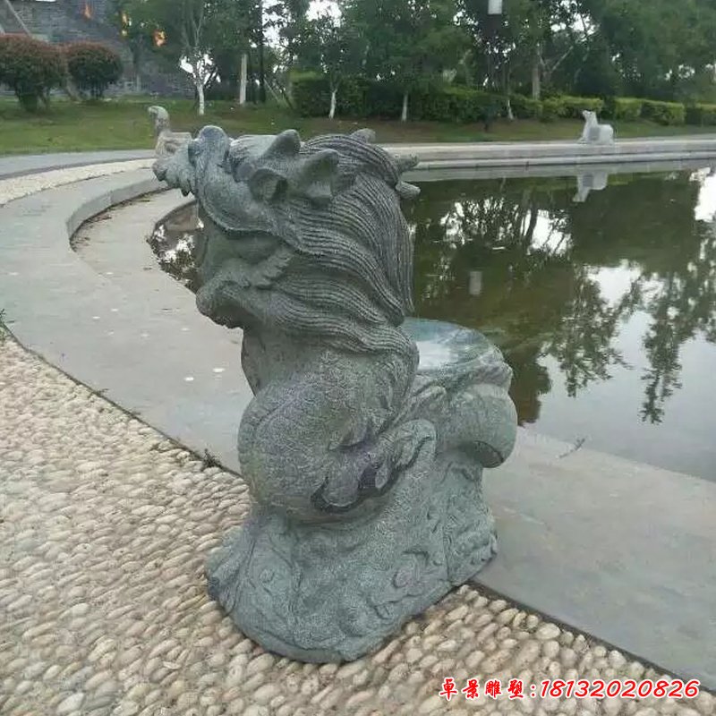 大理石生肖龙雕塑 (16)