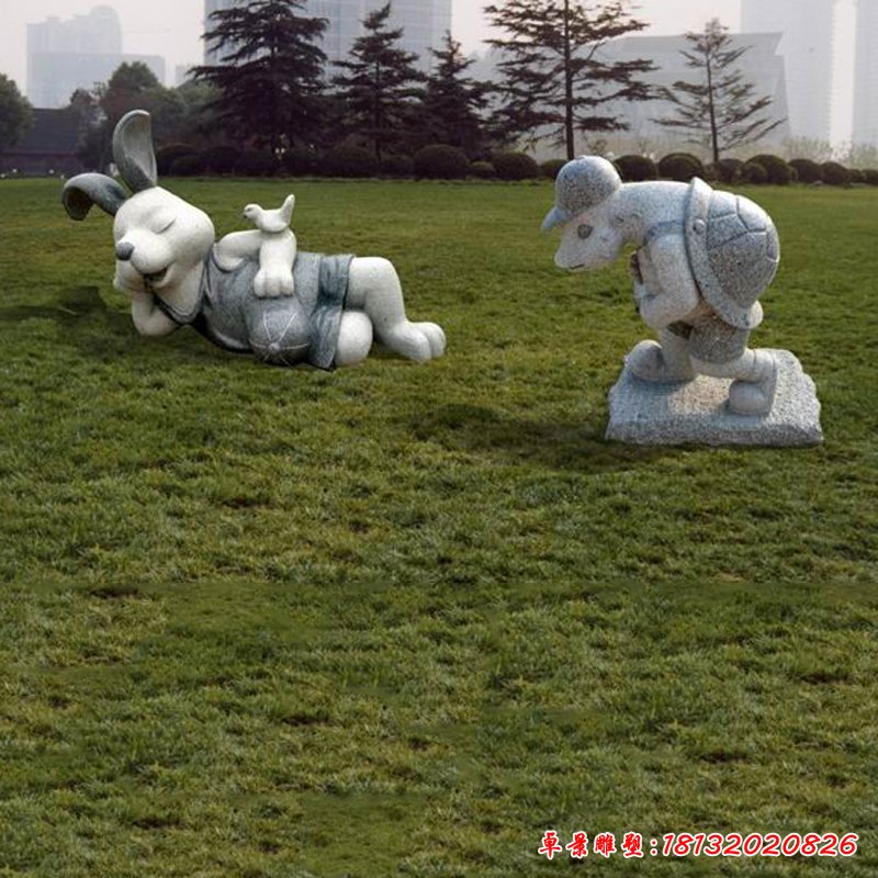 生肖兔石雕 (41)