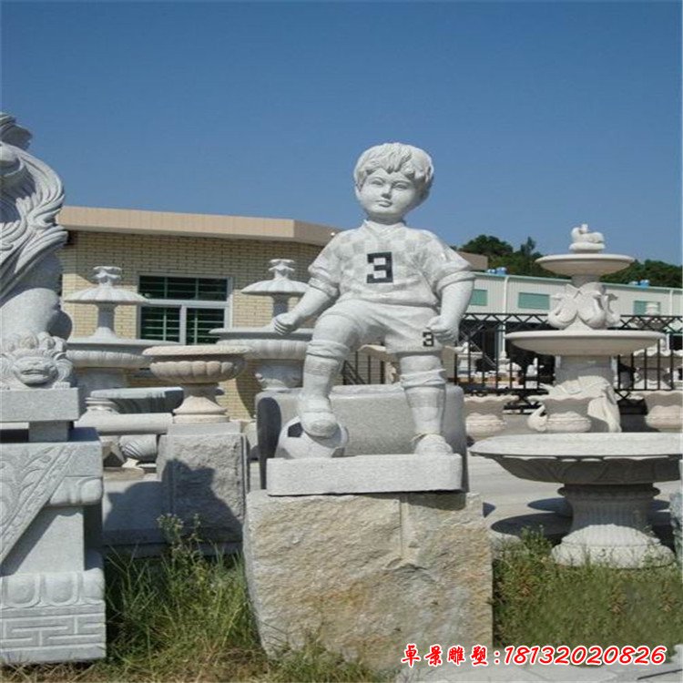 批发运动高尔夫人物雕塑 园林景观石雕 室外抽象雕塑艺术装饰摆件9014