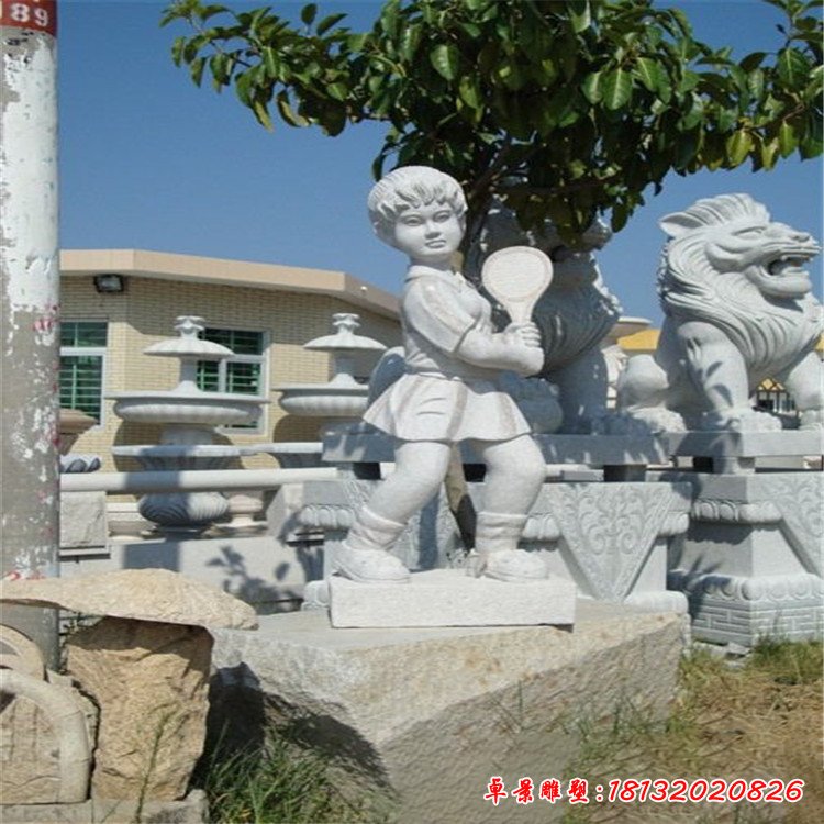 批发运动高尔夫人物雕塑 园林景观石雕 室外抽象雕塑艺术装饰摆件47264