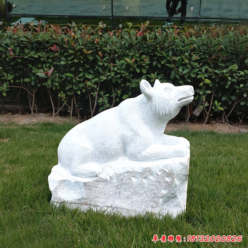 大理石动物石雕