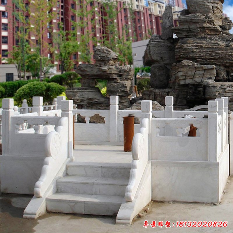 大理石旗台  石雕小区景观雕塑