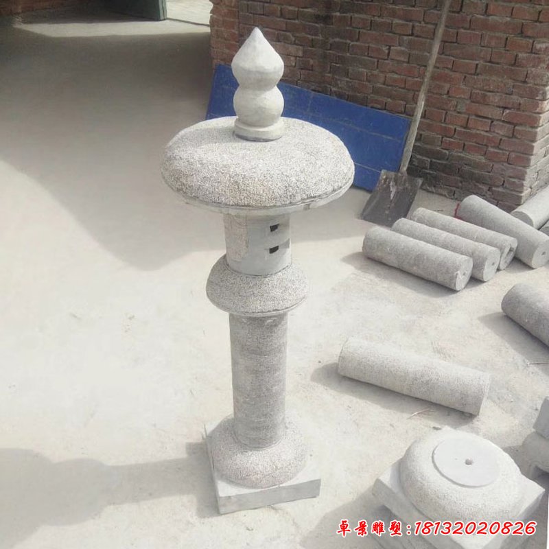 公园石雕灯 大理石宫灯