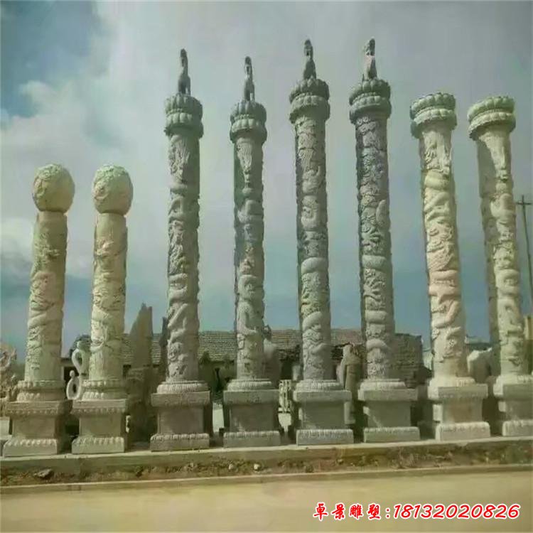 厂家供应桐达石雕 盘龙柱 文化柱 石龙柱49678331