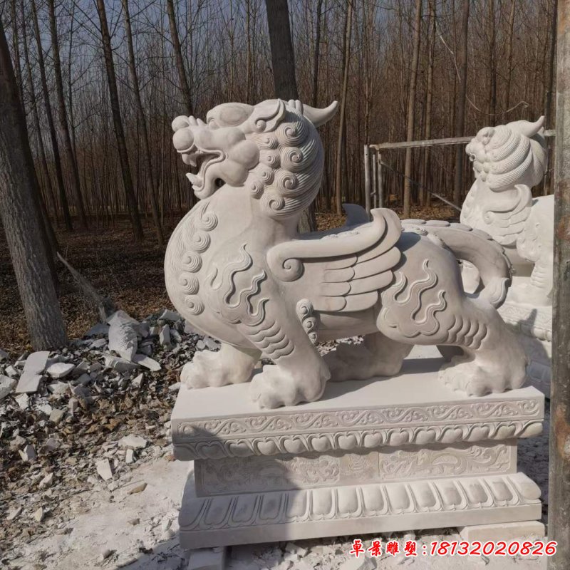 仿古石雕貔貅雕塑