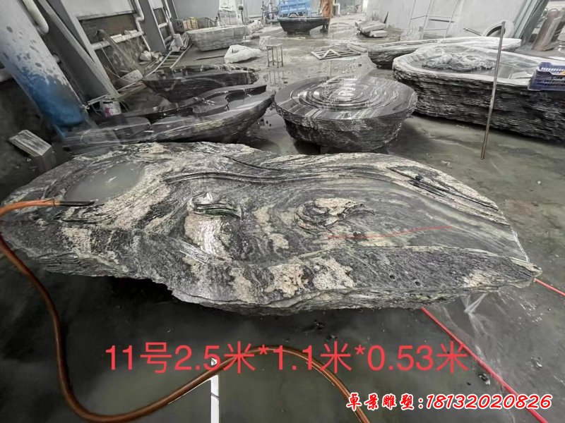 不规则景观石桌雕塑 (3)