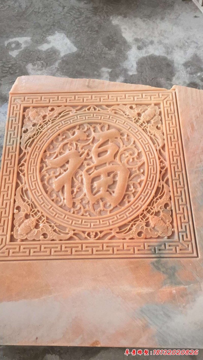 大理石壁画雕塑 (2)