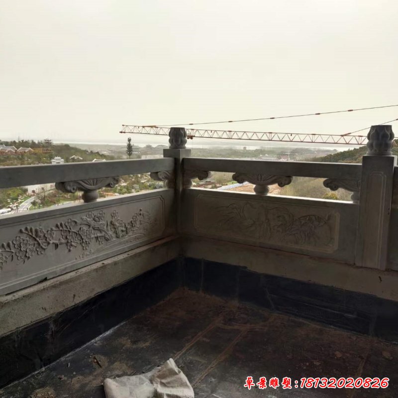 石雕景区栏板雕塑 (1)_