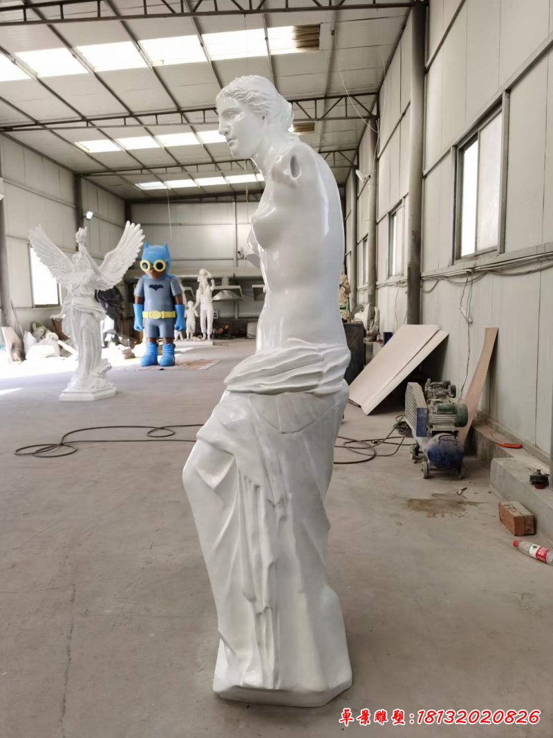 石雕独臂人物雕塑 (3)