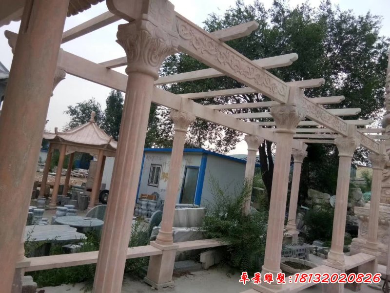 石雕公园长廊雕塑