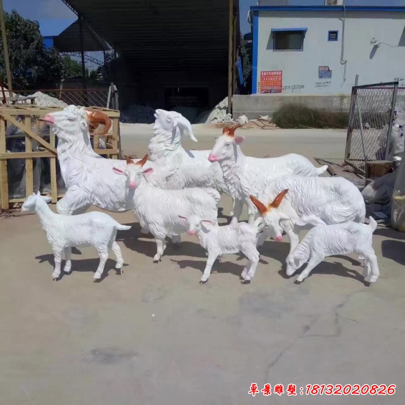 羊动物石雕 (15)