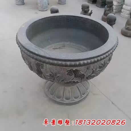 仿古公园花盆石雕
