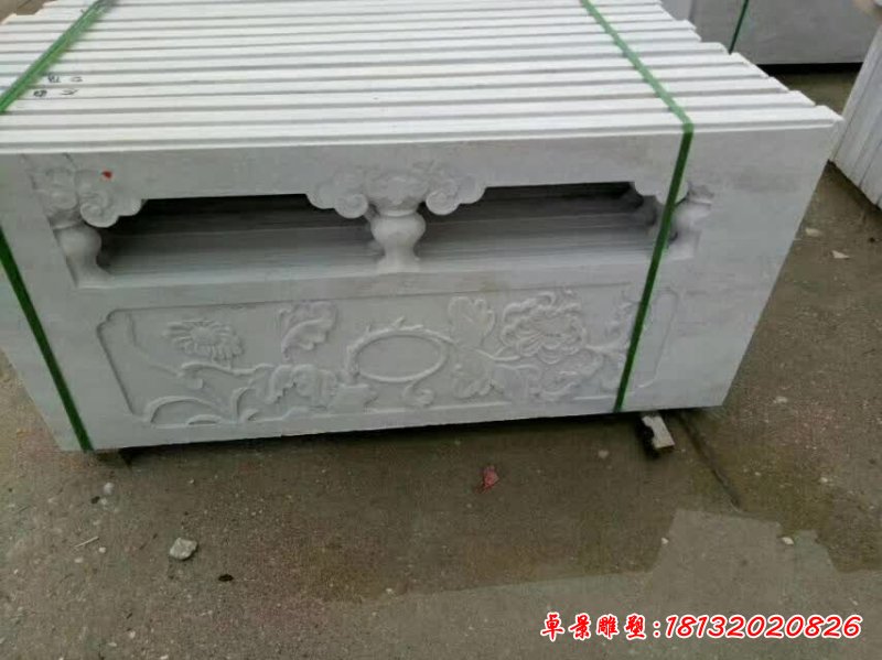 石雕仿古栏板雕塑 (3)