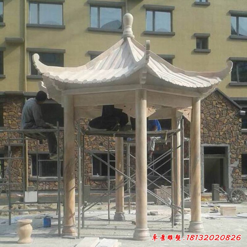 单层石凉亭 (146)