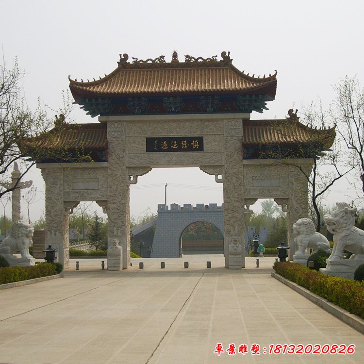 三门石牌坊 (581)