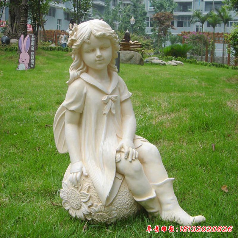 古代美女石雕 公园人物石雕 (5)