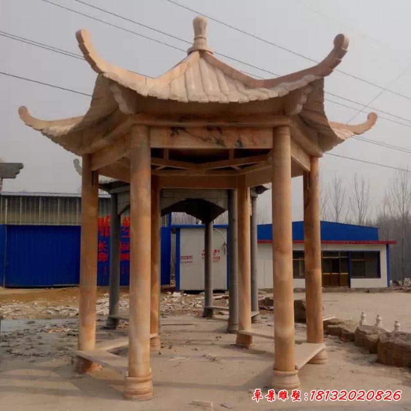 六角石凉亭 (135)