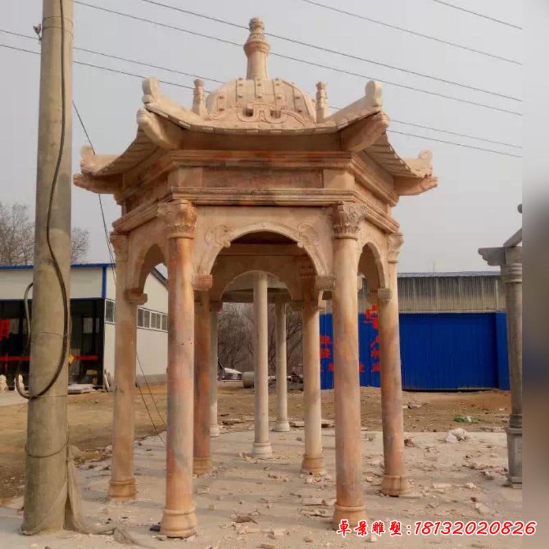 六角石凉亭 (136)