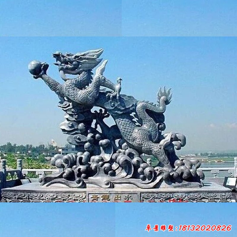 大理石生肖龙雕塑 (36)